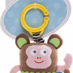 Taf Toys Zachte Knuffel Marco De Aap Met Ophang Ring - 0 - 24 Mnd -grijp-bijtspeelgoed Verkoopwinkel 371x840