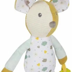 Canpol Babies Mouse Knuffel Voor Baby's Met Bijtringen- 0m+, Hoogte: 34 Cm 0+ Manden