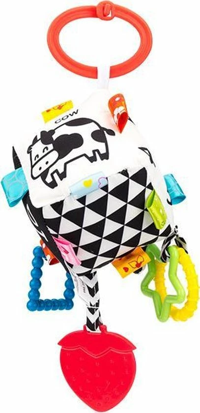 Louas Loua's Favorites Baby Knijp En Bijt Speelgoed Activiteiten Speelgoed Vierkant Zwart Wit Geblokt, Babyspeelgoed, 3 Louas Loua's Favorites Baby Knijp En Bijt Speelgoed Activiteiten Speelgoed Vierkant Zwart Wit Geblokt, Babyspeelgoed,