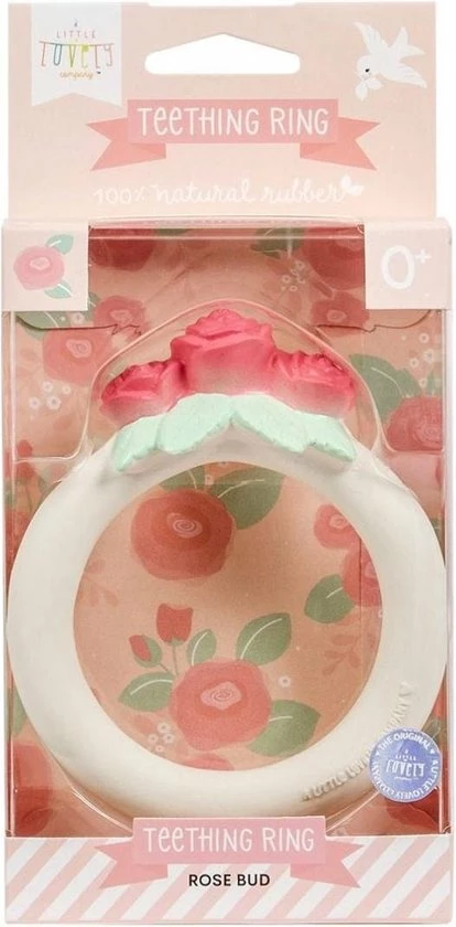 Bijtring: Rozenknopjes | A Little Lovely Company 11 Bijtring: Rozenknopjes | A Little Lovely Company - Afbeelding 9