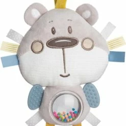 Canpol Babies Zacht Educatief Speelgoed Voor Kinderwagen / Kinderbed Pastel Friends - Grijs, 0m+, 150 X 250 Mm 0+ Manden