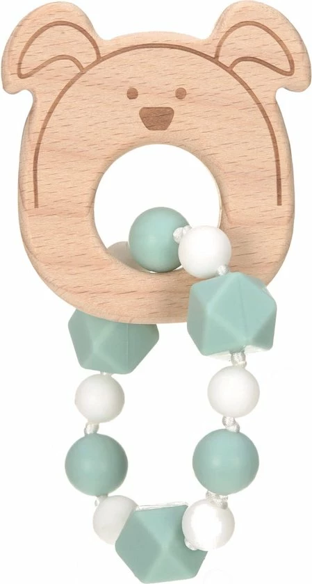 Lässig Laessig Little Chums Bijtring Armband Dog 3 Lässig Laessig Little Chums Bijtring Armband Dog