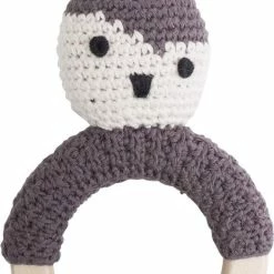 Sebra Rammelaar Gehaakt Konijn Bruin