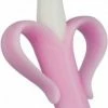 Baby Banana - Babytandenborstel/bijtspeeltje Roze - Baby Tandenborstel - Bij Doorkomende Tandjes - Tandvlees Massage - Babytandenborstel - Peuter Tandenborstel -grijp-bijtspeelgoed Verkoopwinkel 491x840
