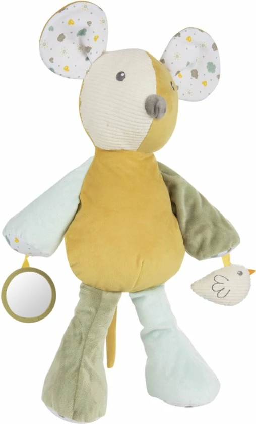 Canpol Babies- Mouse- Knuffel Voor Baby's Met Een Pieper- 0m+ (hoogte: 53 Cm) 0+ Manden 3 Canpol Babies- Mouse- Knuffel Voor Baby's Met Een Pieper- 0m+ (hoogte: 53 Cm) 0+ Manden