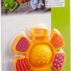 Haba Bijtring Plopbloem Junior 8 Cm Siliconen Oranje -grijp-bijtspeelgoed Verkoopwinkel 514x840
