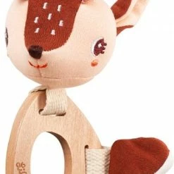 Lilliputiens Houten Rammelaar - Hert Stella