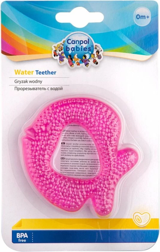 Canpol Babies Vis Bijtring Voor Baby's - 0m+ Rood 4 Canpol Babies Vis Bijtring Voor Baby's - 0m+ Rood - Afbeelding 2