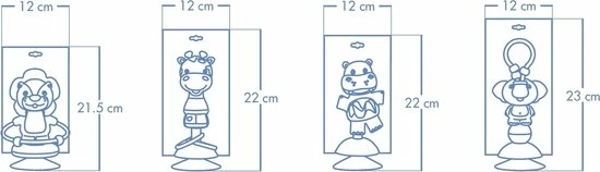 Bumbo - Suction Toys - Gwen Giraffe 9 Bumbo - Suction Toys - Gwen Giraffe - Afbeelding 7