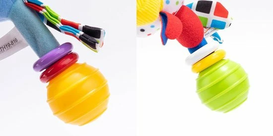 Louas Loua's Favorites Set Baby Rammelaar(s): Blauwe Pluche Hond En Gespikkelde Papegaai, Baby Speelgoed 0 Jaar, Speelgoed Meisjes, Speelgoed Jongens 5 Louas Loua's Favorites Set Baby Rammelaar(s): Blauwe Pluche Hond En Gespikkelde Papegaai, Baby Speelgoed 0 Jaar, Speelgoed Meisjes, Speelgoed Jongens - Afbeelding 3