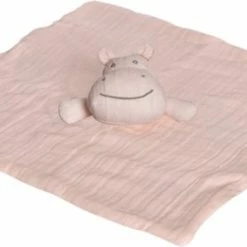 Tikiri Safari: KNUFFELDOEKJE In Biologisch Katoen, Roze - NIJLPAARD Met Bijtring In Natuurlijk Rubber 30x30cm, Op Kaart, 0+ -grijp-bijtspeelgoed Verkoopwinkel 550x276