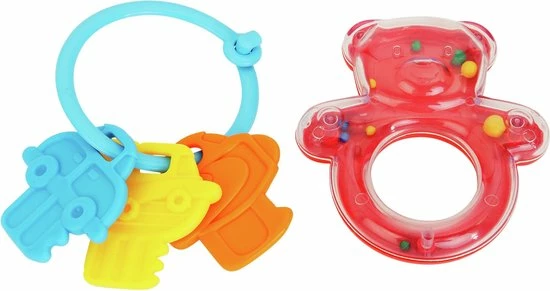 Chad Valley Baby Rammelaar 10 Delige Cadeauset 4 Chad Valley Baby Rammelaar 10 Delige Cadeauset - Afbeelding 2