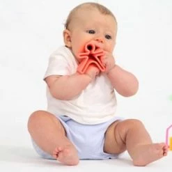 Dena Dëna Bijtring - 1 Kind + 1 Huis - Neon Oranje -grijp-bijtspeelgoed Verkoopwinkel 550x309 30