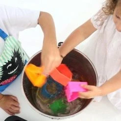 Dena Dëna Bijtring - 1 Kind + 1 Huis - Neon Oranje -grijp-bijtspeelgoed Verkoopwinkel 550x309 33