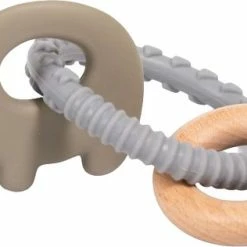 Bo Jungle B-Rattle Rings Blauw Olifant Bijtring B931050