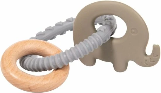 Bo Jungle B-Rattle Rings Blauw Olifant Bijtring B931050 7 Bo Jungle B-Rattle Rings Blauw Olifant Bijtring B931050 - Afbeelding 5