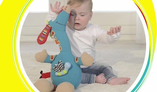 Dolce Activiteitsknuffel - One Size - Musical Giraffe 4 Dolce Activiteitsknuffel - One Size - Musical Giraffe - Afbeelding 2