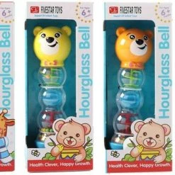 Merkloos Baby Rammelaar Giraffe/ Beer 23cm (1 Stuk) Assorti