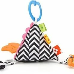 Louas Loua's Favorites Baby Knijp En Bijt Speelgoed Driehoek Activiteiten Speelgoed Zwart Wit Geblokt, Babyspeelgoed, Babyspeelgoed 6 Maanden, Kinderwagen Knuffels -grijp-bijtspeelgoed Verkoopwinkel 550x356