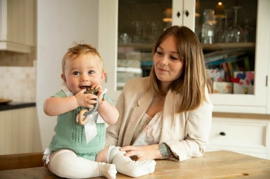 Bo Jungle B-Rattle Rings Blauw Olifant Bijtring B931050 6 Bo Jungle B-Rattle Rings Blauw Olifant Bijtring B931050 - Afbeelding 4