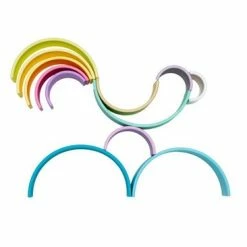 Dëna Siliconen Speelset Set 12 I Regenboog Pastel -grijp-bijtspeelgoed Verkoopwinkel 550x366 19