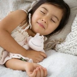 Tikiri Safari: KNUFFELDOEKJE In Biologisch Katoen, Roze - NIJLPAARD Met Bijtring In Natuurlijk Rubber 30x30cm, Op Kaart, 0+ -grijp-bijtspeelgoed Verkoopwinkel 550x366 67