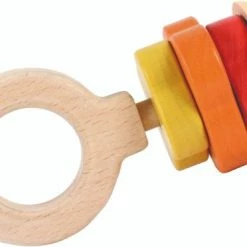 Everearth Rammelaar 3 Ringen 3 Kleuren 11 Cm