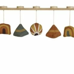 Quax Tipi - Activity Arch + 5 Knitted Toy - Terra