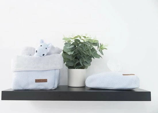 Baby's Only Gebreide Baby Rammelaar Nijlpaard - Poederblauw - Baby Cadeau 5 Baby's Only Gebreide Baby Rammelaar Nijlpaard - Poederblauw - Baby Cadeau - Afbeelding 3