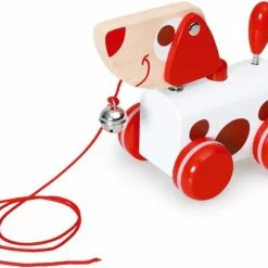 Scratch Preschool Trekfiguurtje Klein Hond - Rood Jack -grijp-bijtspeelgoed Verkoopwinkel 550x403 2