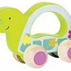 Goki Houten Schildpad Op Wielen 13 Cm