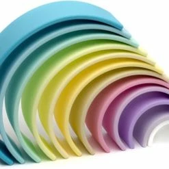 Dëna Siliconen Speelset Set 12 I Regenboog Pastel -grijp-bijtspeelgoed Verkoopwinkel 550x413 2