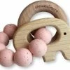 Chewies & More Rammelaar Olifant Met Kralen Rose Gritt 25. Rose Gritt -grijp-bijtspeelgoed Verkoopwinkel 550x423