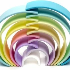 Dëna Siliconen Speelset Set 12 I Regenboog Pastel -grijp-bijtspeelgoed Verkoopwinkel 550x429 1