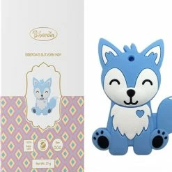 Biberoia® Bijtring - Hondje - Koelbijtring - Bijtring - Bijtspeelgoed - Babspeelgoed - Badspeelgoed - Blauw