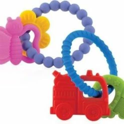 Nûby Nuby Bijtring Junior 19,6 Cm Siliconen Blauw