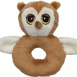 Nature Planet Pluche Dieren Setje Uilen Knuffels Rammelaar Van 15 Cm En Tutteldoekje 40 Cm -grijp-bijtspeelgoed Verkoopwinkel 550x466 3