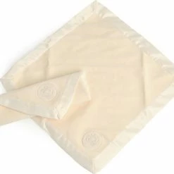 Prince Lionheart Silkies | Comforter | Zacht Plush & Satin Trim | Tactile Stimulatie | Net Geboren, Baby & Kleuter | Wasbaar - Créme -grijp-bijtspeelgoed Verkoopwinkel 550x466 4