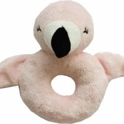 Nature Planet Zachte Rammelaar Flamingo (100% Oeko-Tex Gecertifieerd)