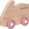 Label Label Konijn Roze Hout & Silicone Bijtspeeltje Op Wielen LLST-15218 -grijp-bijtspeelgoed Verkoopwinkel 550x507 2