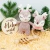 Merkloos Speelgoed Voor De Baby's - Rammelaar - Hert - Grijpring - Wit/roos -grijp-bijtspeelgoed Verkoopwinkel 550x518 1