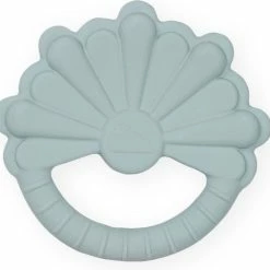 CamCam Copenhagen Cam Cam- Bijtring- Natuurlijk- Veilig- Bloem- Petrol