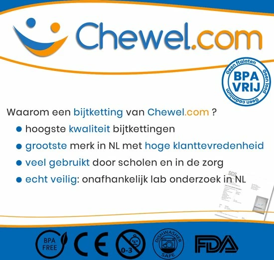 Bijtketting Kauwketting | Spook Octopus | Diverse Kleuren | Paars | Chewel ® 6 Bijtketting Kauwketting | Spook Octopus | Diverse Kleuren | Paars | Chewel ® - Afbeelding 4