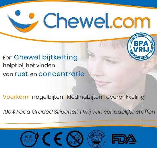 Bijtketting Kauwketting | Spook Octopus | Diverse Kleuren | Paars | Chewel ® 5 Bijtketting Kauwketting | Spook Octopus | Diverse Kleuren | Paars | Chewel ® - Afbeelding 3