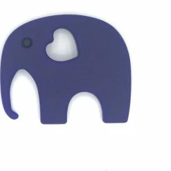 Bijtketting-winkel Olifant Bijtketting Kauwsieraad - Donkerblauw