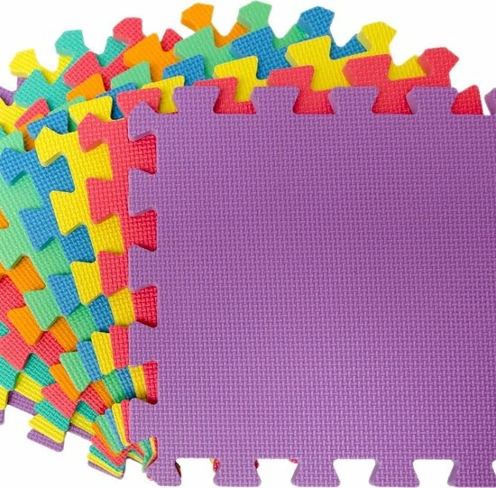 LittleTom Baby Puzzelmat Van Nul - Kinderen Speelmat - Eva Kruipmat Unikleuren 4 LittleTom Baby Puzzelmat Van Nul - Kinderen Speelmat - Eva Kruipmat Unikleuren - Afbeelding 2