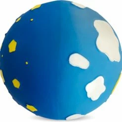 Lanco Toys Lanco Rubberen Speelbal - Night & Day - Blauw -grijp-bijtspeelgoed Verkoopwinkel 550x542