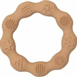 MONKIEZZ® BIJTRING | IVORY | BIJTSPEELGOED | BABY SPEELRING | BIJTSPEELTJE | STIMULEREND | TANDJES