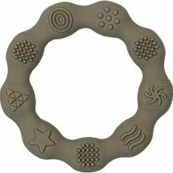 MONKIEZZ® BIJTRING | OLIVE | BIJTSPEELGOED | BABY SPEELRING | BIJTSPEELTJE | STIMULEREND | TANDJES