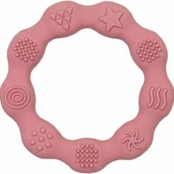 MONKIEZZ® BIJTRING | ROSEWOOD | BIJTSPEELGOED | BABY SPEELRING | BIJTSPEELTJE | STIMULEREND | TANDJES